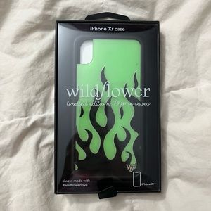 iPhone XR Wildflower Flames Case